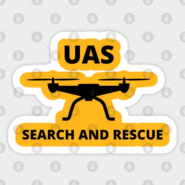 UAS Search and Rescue Sticker by TheContactor